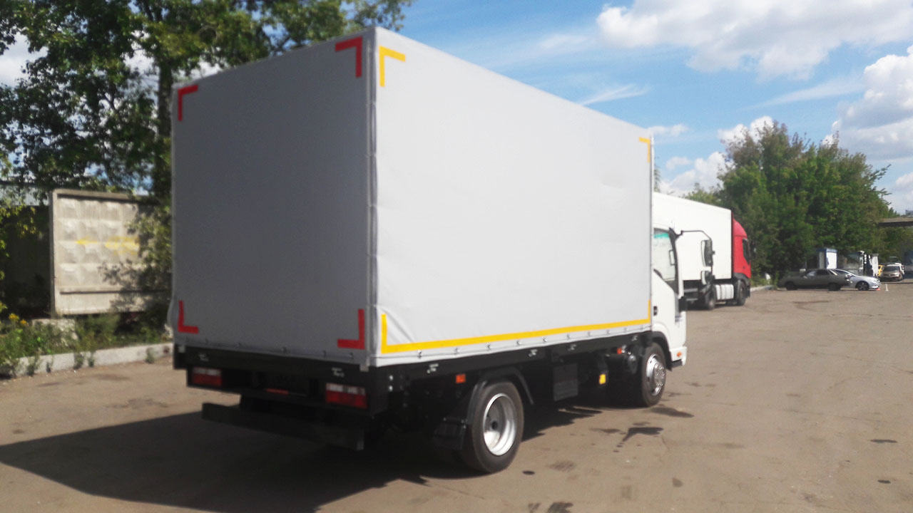 JAC N 56 БОРТОВОЙ С ТЕНТОМ (3,5 т)