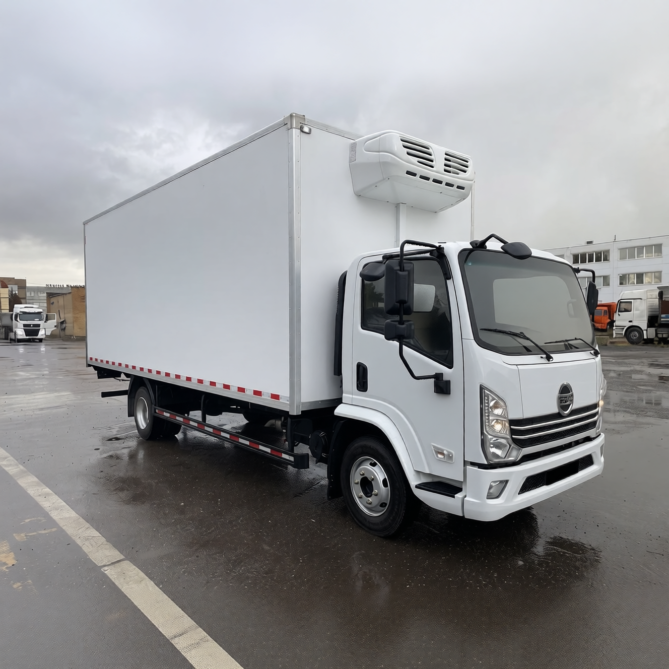 SDAC K12 (11,4т) РЕФРИЖЕРАТОР ХОУ FRIDGE FG 5000h 6,4×2,6×2,5м