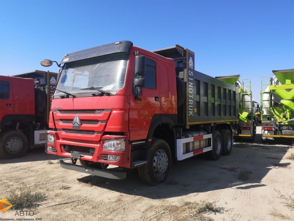 Купить САМОСВАЛ HOWO HW76 6×4 МРМ 25т объем кузова 19,32 м³