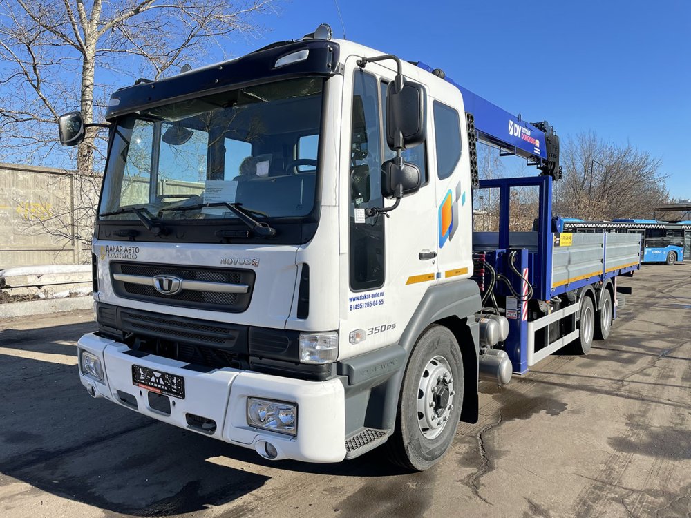 Купить DAEWOO NOVUS 6×4 (31 т) С КМУ DONGYANG SS 2725 LB (12 т)