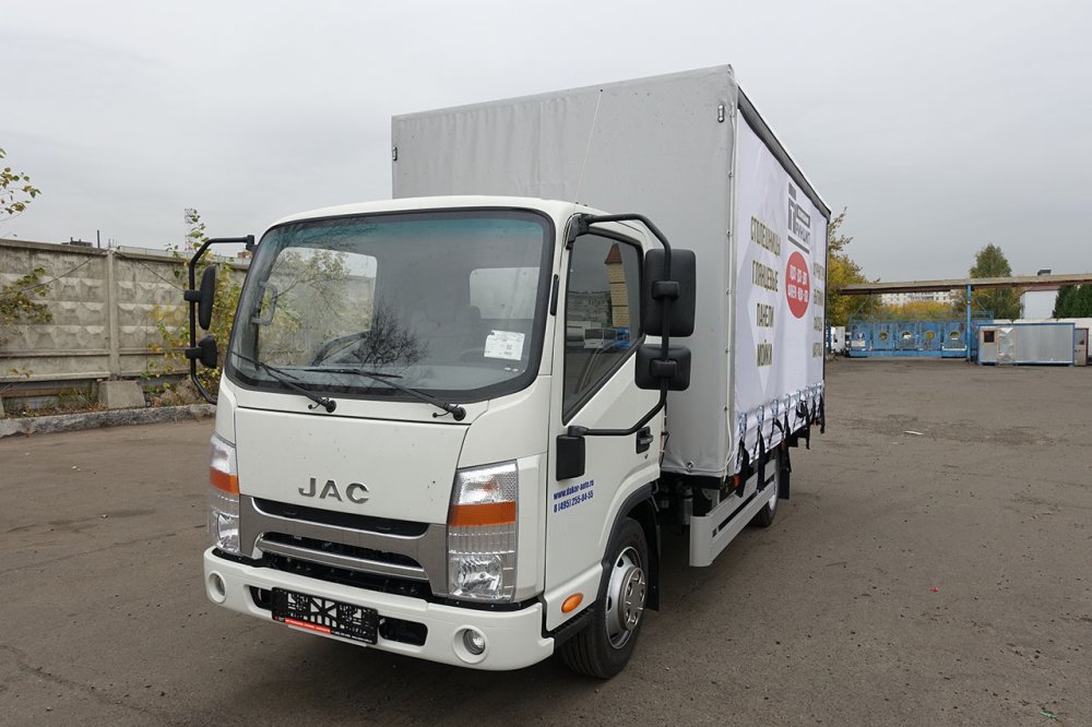 Купить JAC N56 БОРТ-ТЕНТ (ШТОРЫ) И СДВИЖНАЯ КРЫША (3,5т)