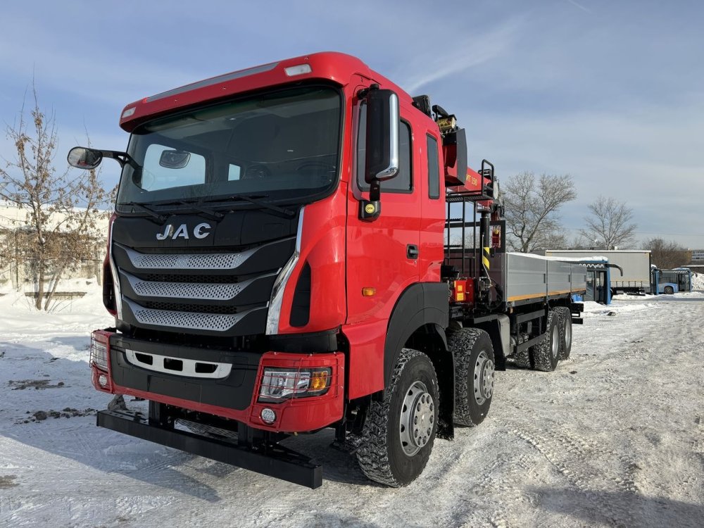 Купить JAC N410 (41т) КМУ IT-150 (7т) БОРТ 7,8×2,54×0,6м