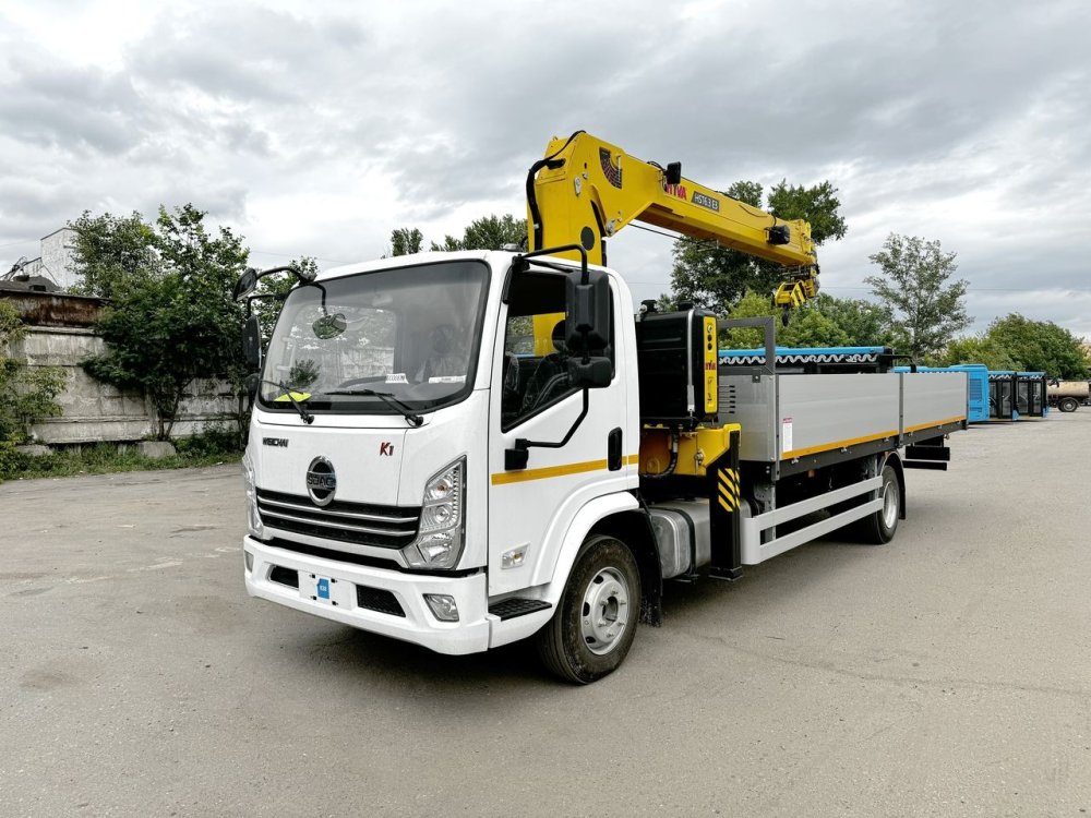 Купить SDAC K12 (11,4т) КМУ HYVA HTS 6.3 (6.3т) 6,2×2,54×0,6м
