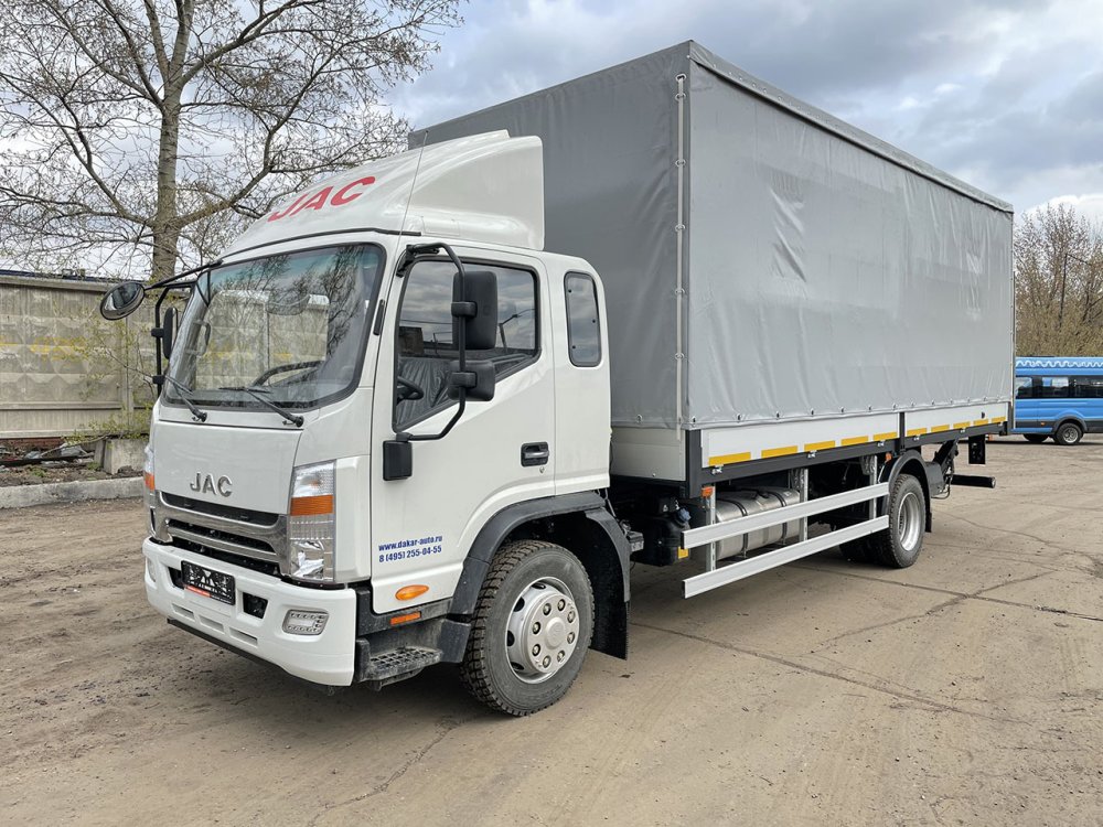 Купить JAC N120N БОРТОВОЙ С ТЕНТОМ (ШТОРЫ) ГИДРОБОРТ