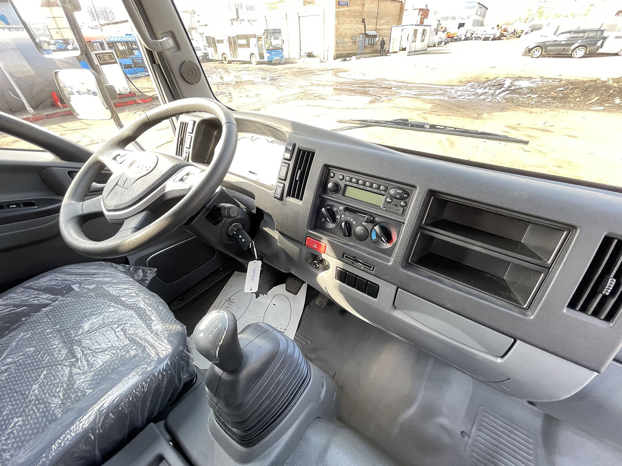 JAC N120L БОРТ-ТЕНТ 6,8×2,45×2,5 (0,4) м