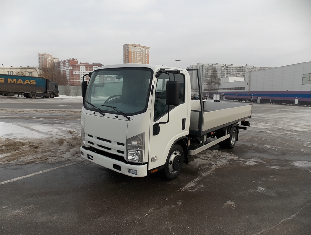 Купить ISUZU NMR85E БОРТОВАЯ ПЛАТФОРМА (3,4×2,0×0,4м)