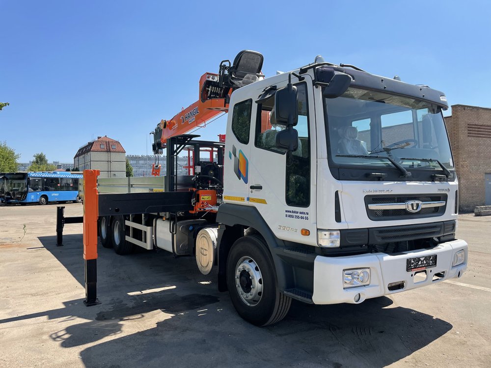 Купить DAEWOO NOVUS 6×4 CL8KR (31т) С КМУ HANGIL HGC-976 (8т)
