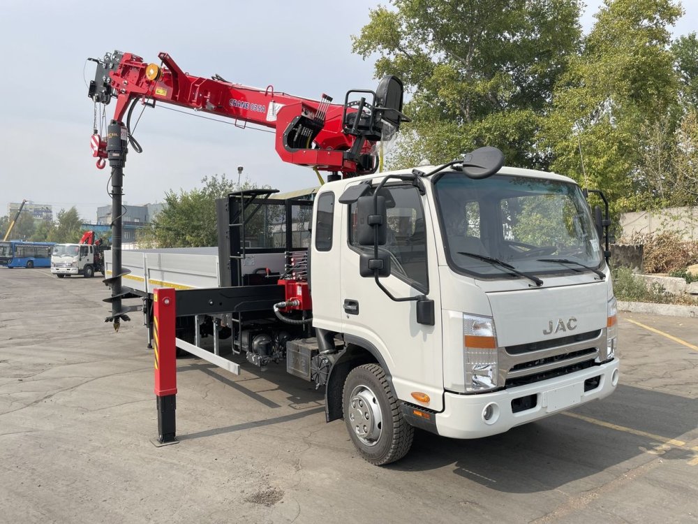 Купить JAC N90-L (9т) КМУ TAURUS 035A (3т) БОРТ АЛЮМИНИЙ 6,2×2,5×0,6 м