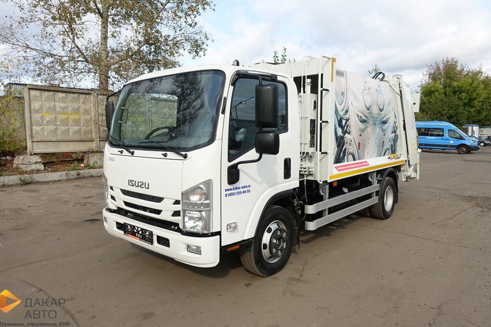 Купить МУСОРОВОЗ KATMERCILER 8 М³ НА ШАССИ ISUZU NQR90-LH