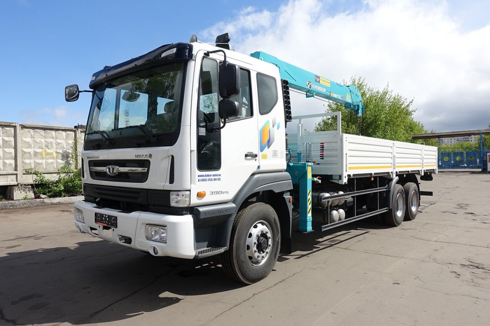 Купить DAEWOO NOVUS DV11K 6x4 КМУ HKTC 7016 (7т)