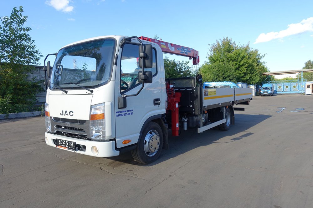 Купить JAC N56 С КМУ MAEDA MC 253 (2,5Т)