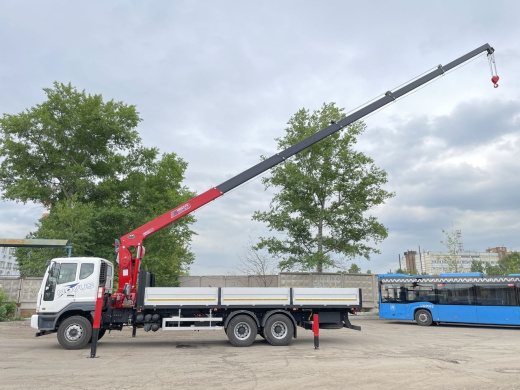 DAEWOO NOVUS CL8CF (6×4) КМУ HORYONG HRS 216 (8т) 8,2×2,54×0,6м
