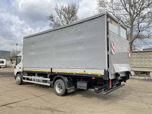JAC N120N БОРТОВОЙ С ТЕНТОМ (ШТОРЫ) ГИДРОБОРТ