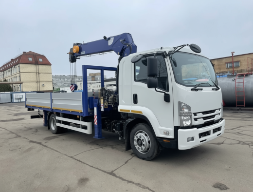 ISUZU FSR34-ULN (12т) С КМУ DONGYANG SS1414 (7т) БОРТ 6,0×2,55×0,6м