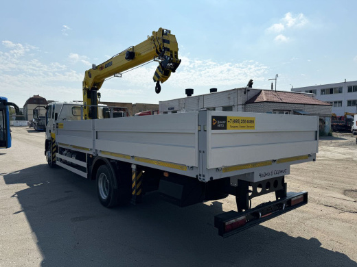 JAC N120L КМУ HYVA HST6.3 E3 (6т) БОРТ 6,3×2,54×0,6м