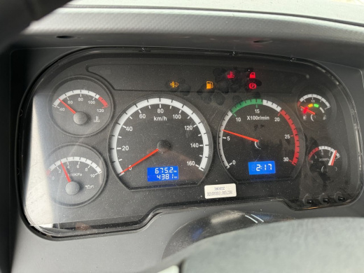 JAC N350 6×4 (35т) КМУ HKTC-8016 (8т) БОРТ 7,5×2,54×0,6м