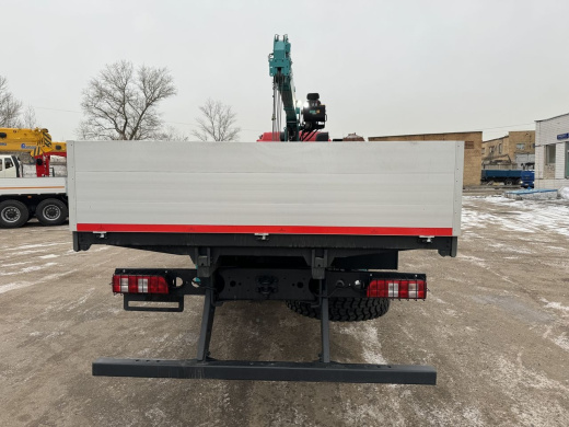 JAC N350 6×4 (35т) КМУ HKTC-8016 (8т) БОРТ 7,5×2,54×0,6м