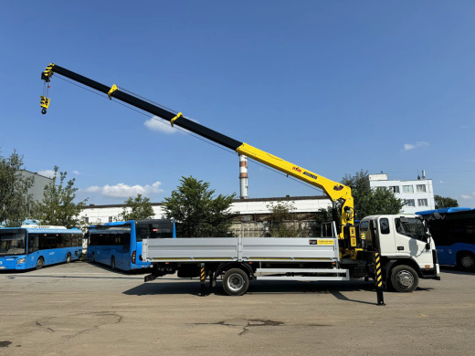 JAC N120L КМУ HYVA HST6.3 E3 (6т) БОРТ 6,3×2,54×0,6м
