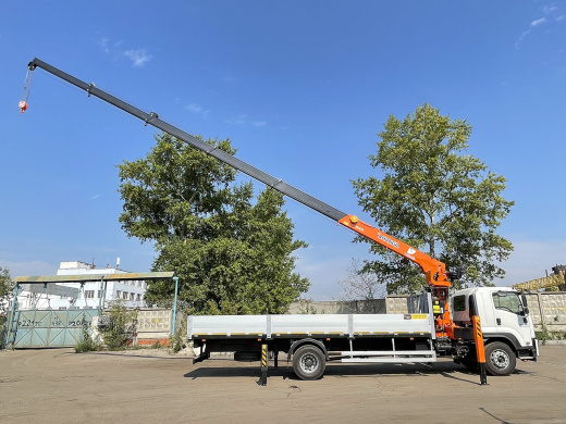 ISUZU FVR34UL-S (18т) С КМУ HANGIL 976 (8,0т) БОРТ 8,0×2,5×0,6м