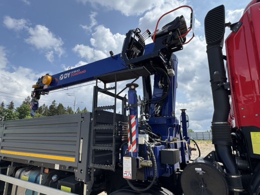 JAC N410 (41т) КМУ DONGYANG SS1956 (8т) БОРТ 8,2×2,54×0,6м