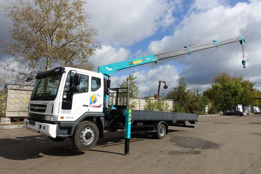 DAEWOO NOVUS 4x2 НИЗКОРАМНЫЙ С КМУ HKTC 5014 (5т)