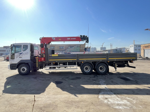 DAEWOO NOVUS CL8CF КМУ FASSI MVF S1556 (6,5т) 8,2×2,54×0,6 м
