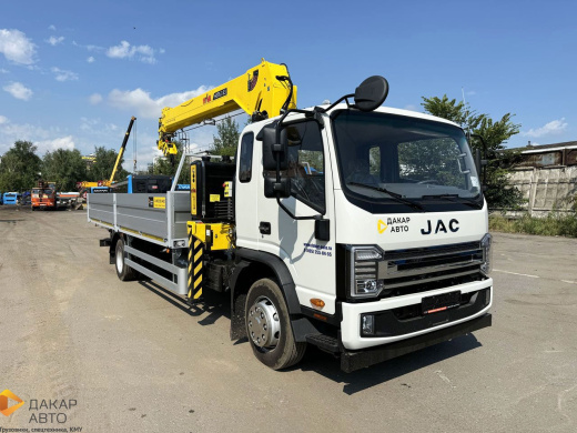 JAC N120L КМУ HYVA HST6.3 E3 (6т) БОРТ 6,3×2,54×0,6м