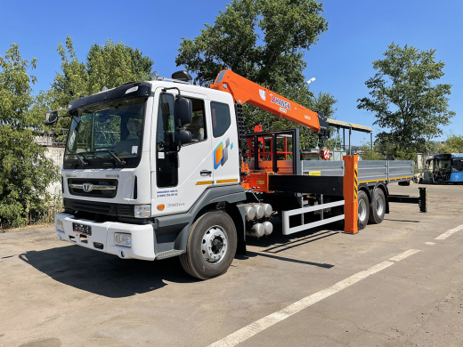 DAEWOO NOVUS 6×4 CL8KR (31т) С КМУ HANGIL HGC-976 (8т)