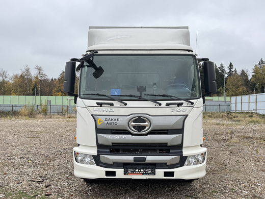 HINO 700 6×2 борт-тент, штора 3-х сторонняя, 9,2 м