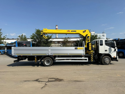 JAC N120L КМУ HYVA HST6.3 E3 (6т) БОРТ 6,3×2,54×0,6м