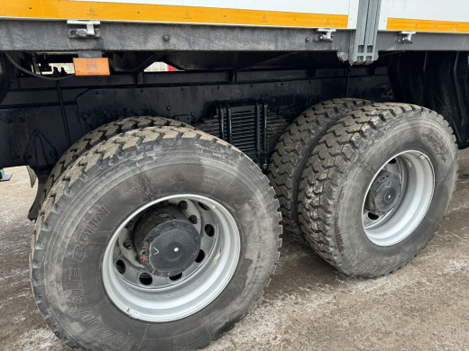 JAC N350 6×4 (35т) КМУ HKTC-8016 (8т) БОРТ 7,5×2,54×0,6м