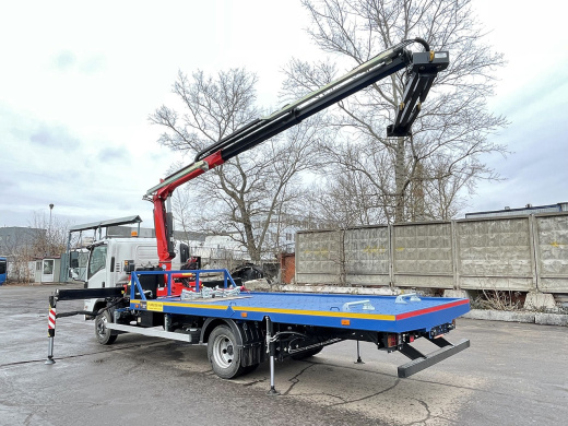 ЭВАКУАТОР ISUZU NPR75LL(8.0т) С КМУ FASSI F100AT.12(4.43т)