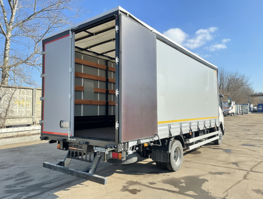 ISUZU FSR34-N (12т) БОРТ-ТЕНТ СДВИЖНЫЕ ШТОРЫ И КРЫША (6,5м)