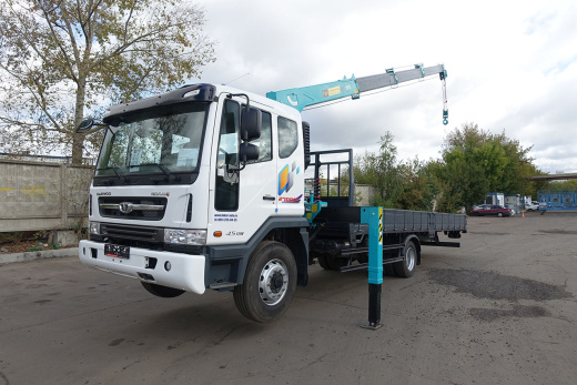 DAEWOO NOVUS 4x2 НИЗКОРАМНЫЙ С КМУ HKTC 5014 (5т)