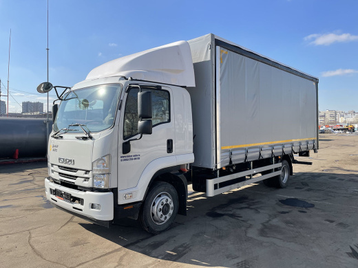 ISUZU FSR34-N (12т) БОРТ-ТЕНТ СДВИЖНЫЕ ШТОРЫ И КРЫША (6,5м)