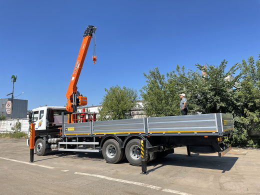DAEWOO NOVUS 6×4 CL8KR (31т) С КМУ HANGIL HGC-976 (8т)