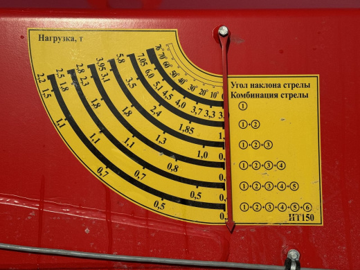 JAC N410 (41т) КМУ IT-150 (7т) БОРТ 7,8×2,54×0,6м