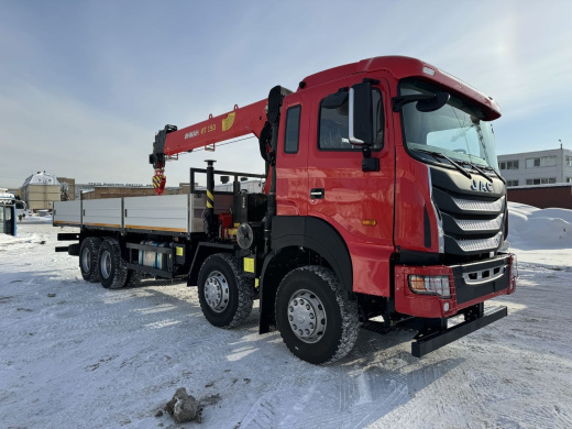 JAC N410 (41т) КМУ IT-150 (7т) БОРТ 7,8×2,54×0,6м