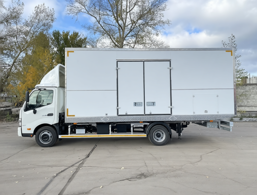 ЭВАКУАТОР HINO 300-730L СДВИЖНОЙ ФУРГОН 6,33×2,6×2,53 м