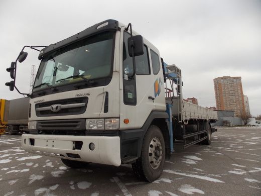 КРАН-МАНИПУЛЯТОР DONGYANG SS1926 НА БАЗЕ АВТОМОБИЛЯ DAEWOO NOVUS