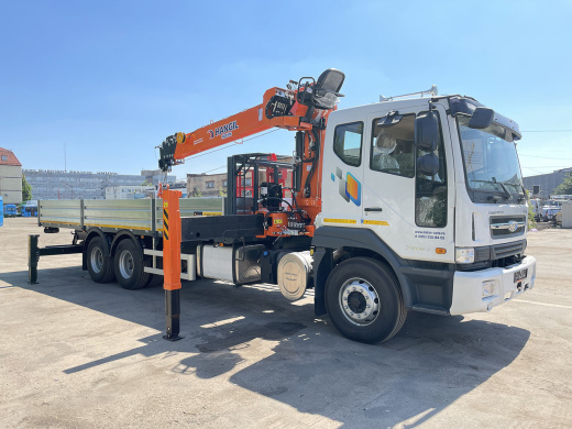DAEWOO NOVUS 6×4 CL8KR (31т) С КМУ HANGIL HGC-976 (8т)