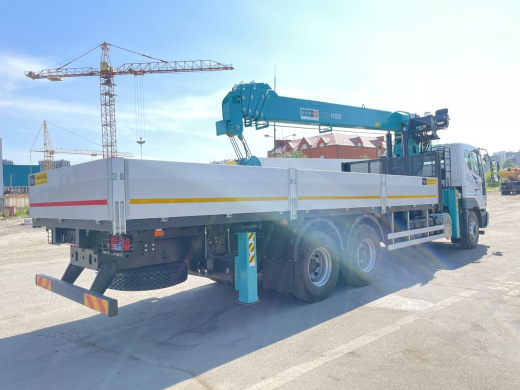 DAEWOO NOVUS CL8CF (6×4) КМУ HKTC-10025 (10т) 8,0×2,4×0,6 м