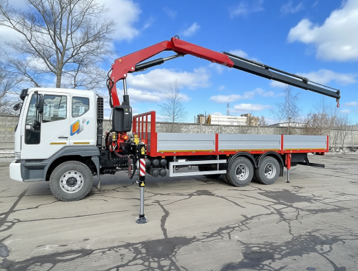 DAEWOO NOVUS CL8CF (6×4) КМУ FASSI F275A.0.23 (9,4т) 8,0×2,5×0,6 м