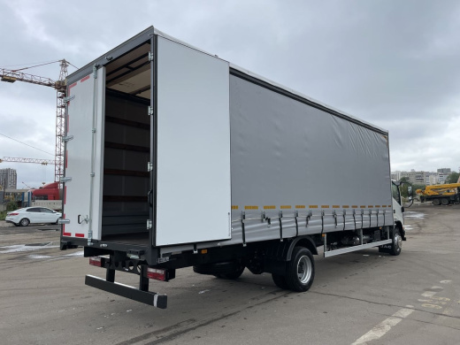 JAC N120 NEW БОРТОВОЙ С ТЕНТОМ (ШТОРЫ) И СДВИЖНАЯ КРЫША
