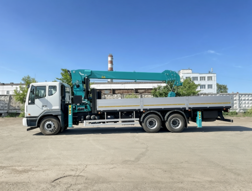 DAEWOO NOVUS CL8CF (6×4) КМУ HKTC-10025 (10т) 8,0×2,4×0,6 м