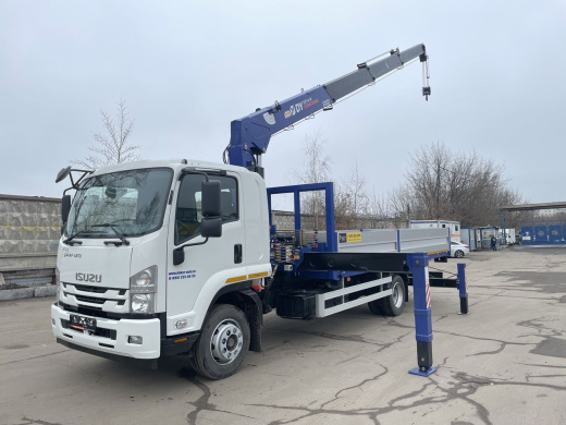 ISUZU FSR34-ULN (12т) С КМУ DONGYANG SS1414 (7т) БОРТ 6,0×2,55×0,6м