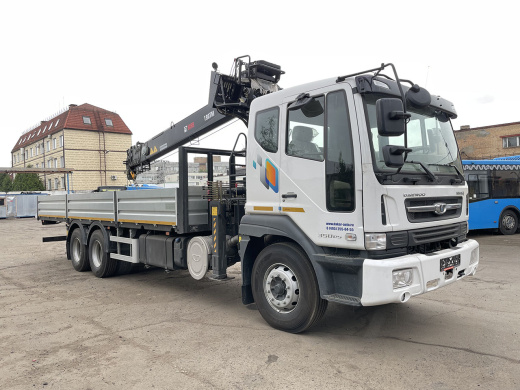 DAEWOO NOVUS CL8CF КМУ HIAB-190TM (8,0т) 8,4×2,54×0,6 м
