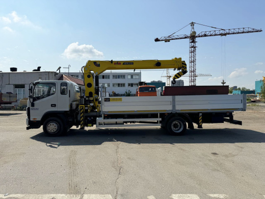 JAC N120L КМУ HYVA HST6.3 E3 (6т) БОРТ 6,3×2,54×0,6м