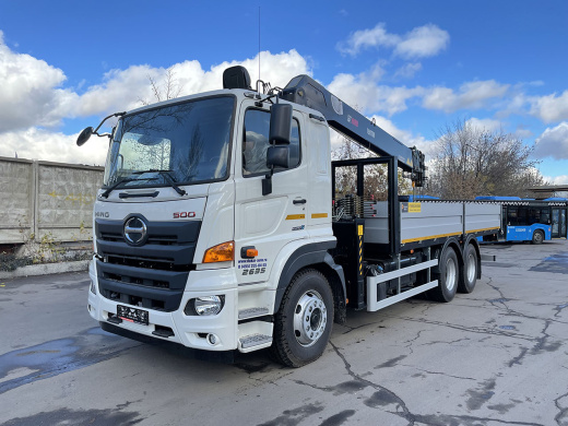 HINO 500 N7A (26т) КМУ HIAB 190 TM (8т) МИНУСОВОЙ