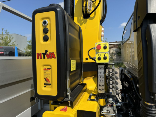 JAC N120L КМУ HYVA HST6.3 E3 (6т) БОРТ 6,3×2,54×0,6м
